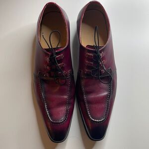 Carrucci Tracey Purple leather shoes.  Size 10.  EUC.